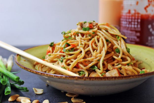 5-Ingredient Asian Peanut Noodles