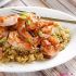 Honey-Ginger Shrimp Skewers with Asian Quinoa
