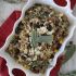 Sausage and cauliflower rice stuffing