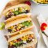 Hoisin Glazed Hot Dogs with Fresh Pineapple Salsa