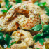 Spanish Shrimp with Garlic Bread Sauce