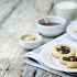 Chocolate thumbprint cookies