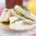 cucumber and dill tea sandwiches