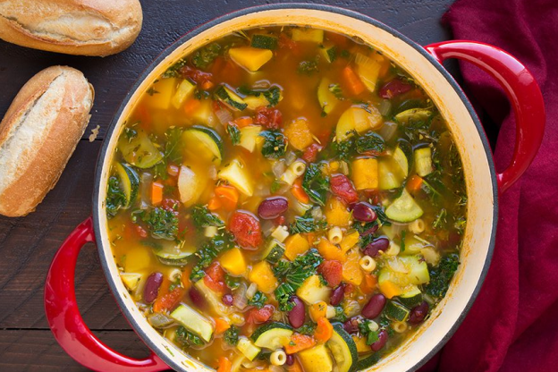 Autumn Minestrone Soup