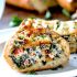 Easy Spinach Dip Stuffed French Bread