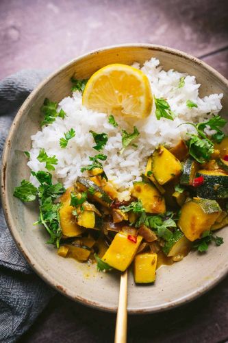 Easy Zucchini Curry