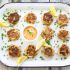 Baked Crab Cakes And Spicy Garlic Dipping Sauce