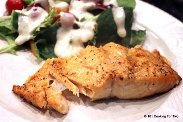 Oven Baked Butter Lemon Salmon