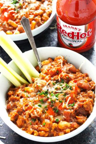 Buffalo Chicken Chili