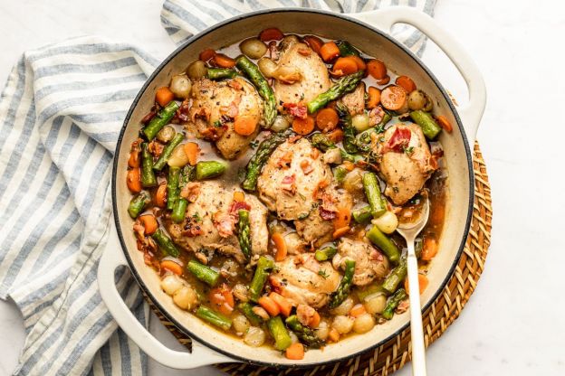 Savory Skillet Chicken and Veggies