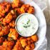 Healthy Baked Buffalo Cauliflower Bites
