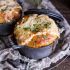 Butternut Squash and Beefy Mushroom Pot Pies with Flaky Taleggio Crust