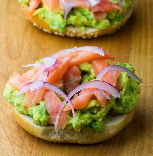 BLA (Bagel, Lox, Avocado)