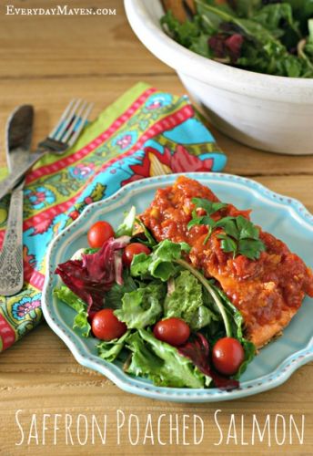 Saffron Poached Salmon