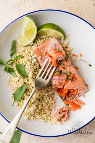 Thai Poached Salmon
