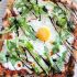 Grilled Pizza With Egg, Arugula & Balsamic