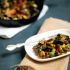 Roasted Brussels Sprouts with Sausage And Gochujang