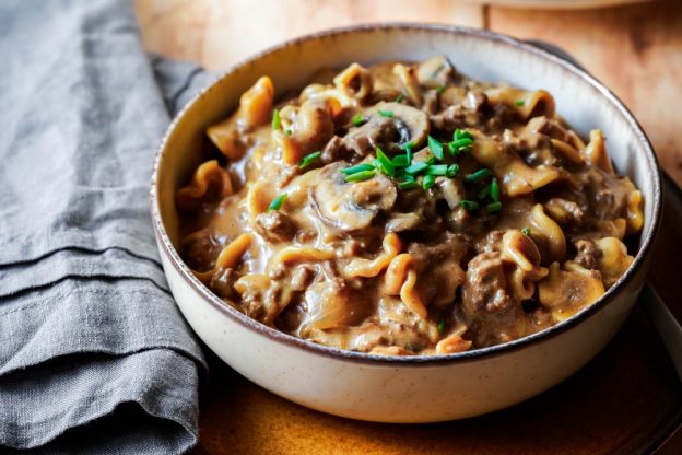 Ground Beef Stroganoff 
