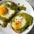 Pesto Fried Eggs