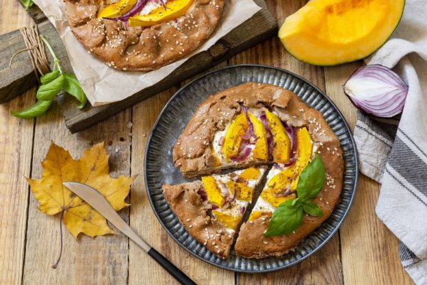 Acorn Squash and Ricotta Galette