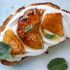 Roasted Pineapple Whipped Ricotta Toast with Sea Salt