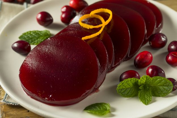 73% of Americans prefer their cranberry sauce...