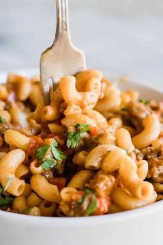 One-Pot Taco Pasta