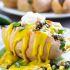 Vegan Stuffed Sweet Potatoes with Black Beans and Kale