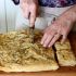 Slice the focaccia