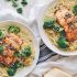 Salmon with Butter Caper Sauce