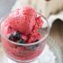 No-Churn Raspberry Frozen Yogurt