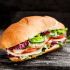 Chicken and vegetable sub