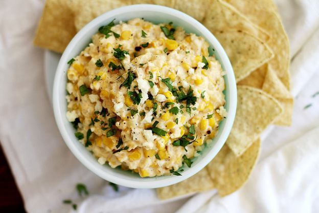 Mexican Grilled Corn Dip