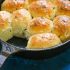 Skillet Garlic Butter Rosemary Dinner Rolls