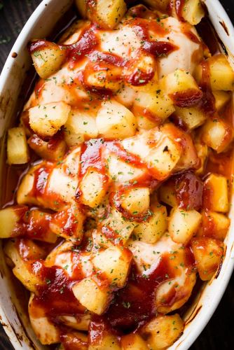 Pineapple Barbecue Chicken