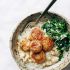 Brown Butter Scallops with Parmesan Risotto