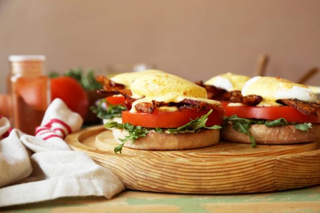 BLT Eggs Benedict