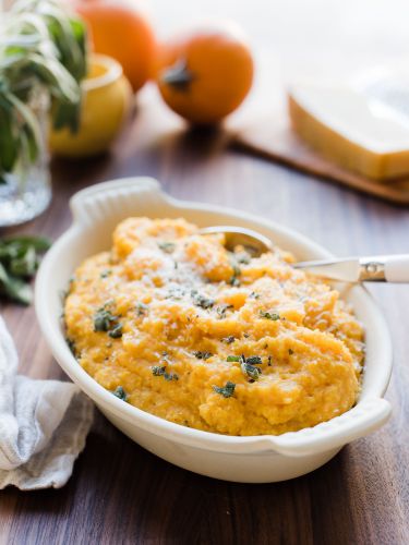 Pumpkin Sage Polenta