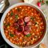 Black-Eyed Pea Soup with Greek Sausage