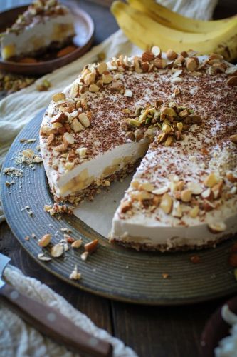 Vegan Banana Cream Pie