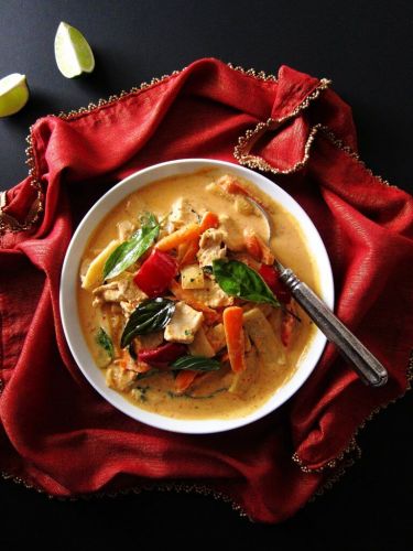 Thai Red Curry With Chicken