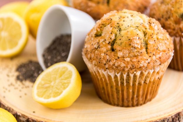 Lemon Poppyseed Muffins