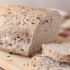 Collect broken glass pieces with bread