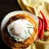 Sweet Potato Pancakes with Rosemary Chili Butter