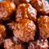BBQ Crockpot Meatballs