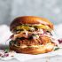 Summertime Fried Chicken Sandwiches with Tangy Slaw