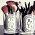 Never washing or cleaning your makeup brushes