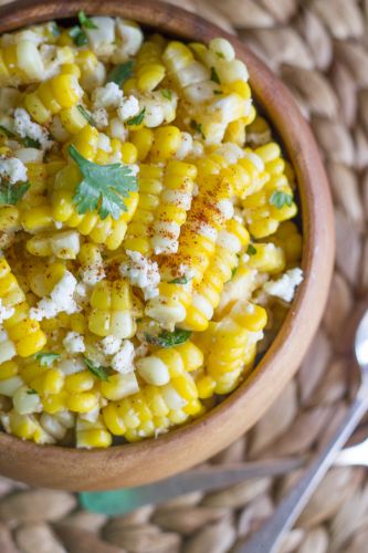 Chili Lime Sweet Corn Salad