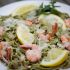 Lemony shrimp pasta