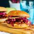 Tempeh Sandwich with Tangy Apple Slaw